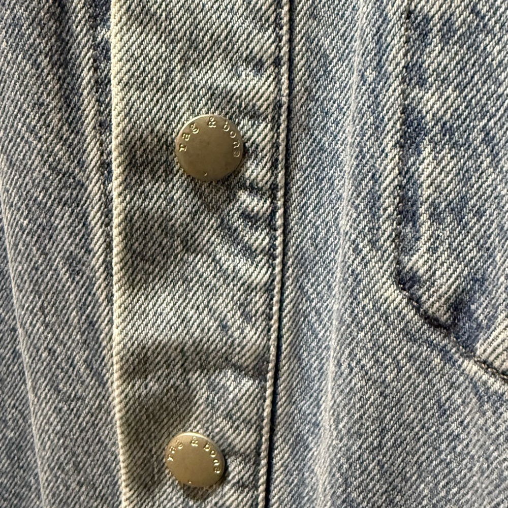 Rag & Bone Mia belted denim dress, Small - Picture 5 of 16